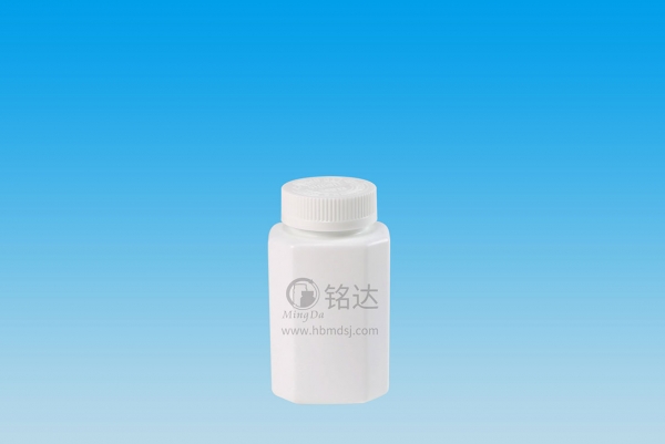 MD-283-HDPE250cc長方八（bā）角瓶